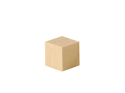 Houten blokjes 2x2x2 cm