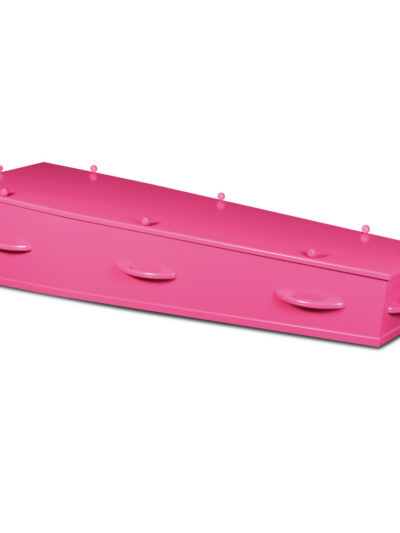 6ep roze uitvaartkist