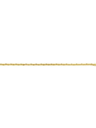 Jeunesse - Geelgouden collier met zilveren kern