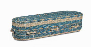 Rietenmand Abaca blauw - FT-22-AB-B