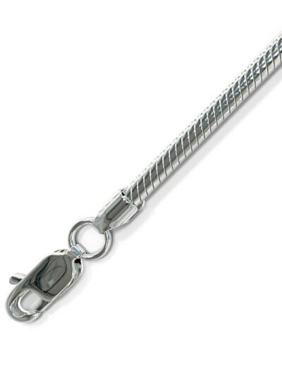 Slangen collier dun 45 cm