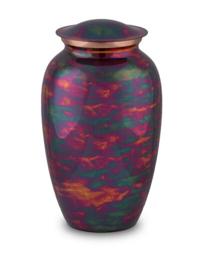 HU 293 Metaal urn Raku