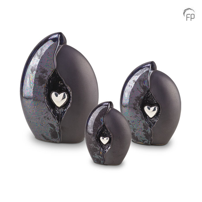 KU 010 M Keramische medium urn - Afbeelding 2