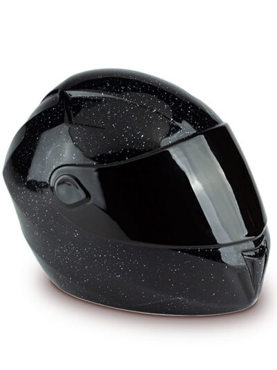 KU 121 Keramische urn Motorhelm
