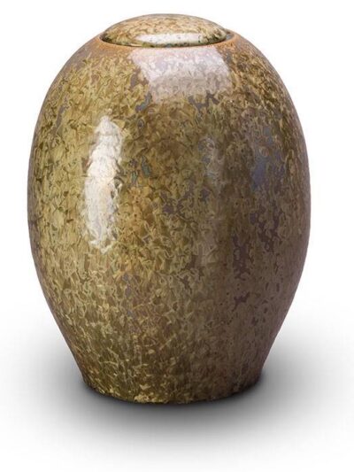 KU 303 Keramische urn kristal lak