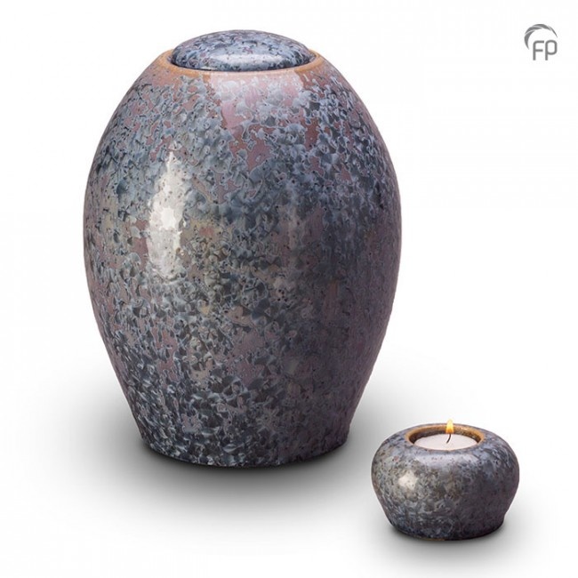 KU 302 Keramische urn kristal lak - Afbeelding 2