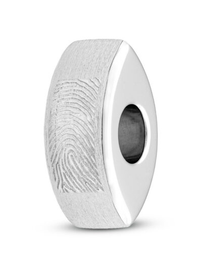 MB 005.FP Assieraad Memorial Bead met fingerprint