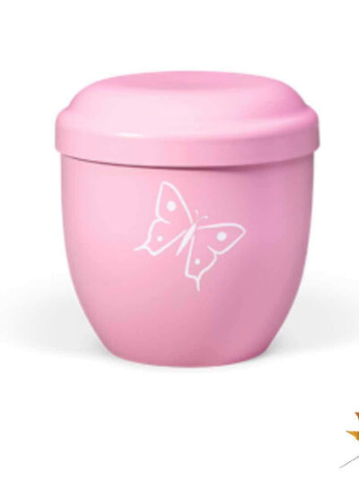 Roze urn - vlinder