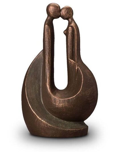 UGK 063 B Keramische urn brons Verbonden