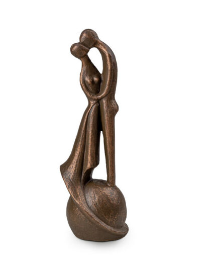 UGK 504 Keramische urn brons - I loved and lost you