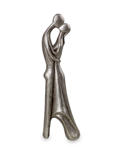 UGKS 502 Keramische urn zilver - Love and Faith